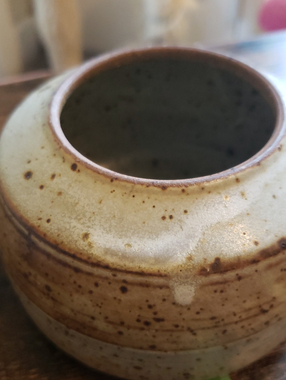 Signed Haas Pottery Studio Pottery Trinket Spice Jar - Picture 14 of 14
